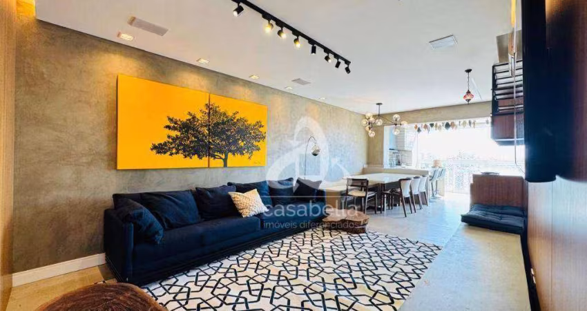 Apartamento com 3 dormitórios, 119 m² - venda por R$ 1.730.000,00 ou aluguel por R$ 10.000,00/mês - Ponta da Praia - Santos/SP