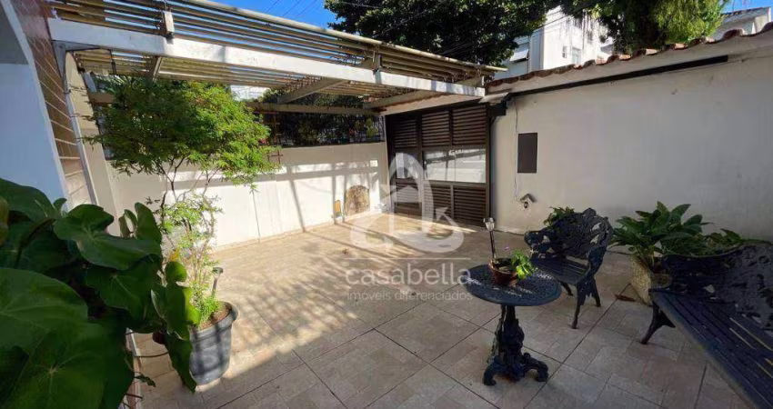 Casa com 3 dormitórios à venda, 218 m² por R$ 2.580.000,00 - Embaré - Santos/SP