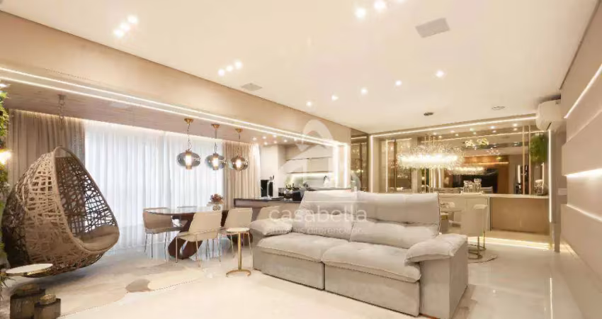 Apartamento com 3 dormitórios à venda, 132 m² por r$ 2.540.000,00 - ponta da praia - santos/sp