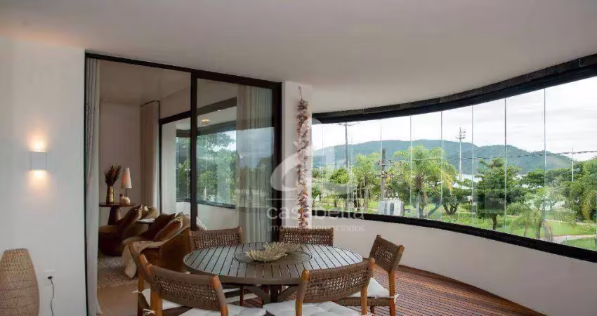 Apartamento com 4 dormitórios, 442 m² - venda por r$ 9.800.000,00 ou aluguel por r$ 50.000,00/mês - aparecida - santos/sp