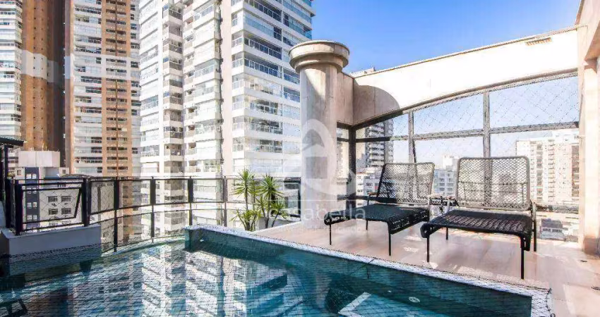 Cobertura com 4 dormitórios à venda, 370 m² por R$ 4.350.000,00 - Gonzaga - Santos/SP