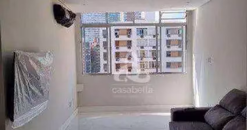 Apartamento com 2 dormitórios à venda, 87 m² por r$ 800.000,00 - boqueirão - santos/sp
