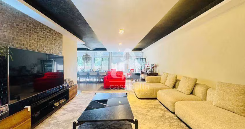 Apartamento com 4 dormitórios à venda, 270 m² por r$ 2.450.000,00 - boqueirão - santos/sp