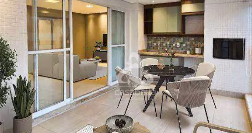 Apartamento com 3 dormitórios, 132 m² - venda por r$ 1.700.000,00 ou aluguel por r$ 11.000,00/mês - ponta da praia - santos/sp