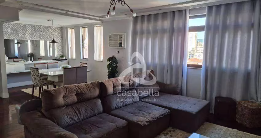 Apartamento com 4 dormitórios à venda, 173 m² por r$ 1.065.000,00 - gonzaga - santos/sp
