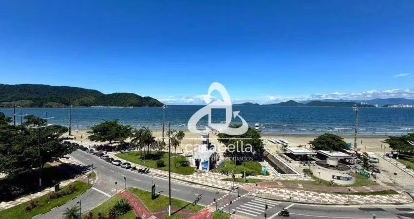 Apartamento com 3 dormitórios, 158 m² - venda por r$ 2.660.000,00 ou aluguel por r$ 12.000,00/mês - ponta da praia - santos/sp