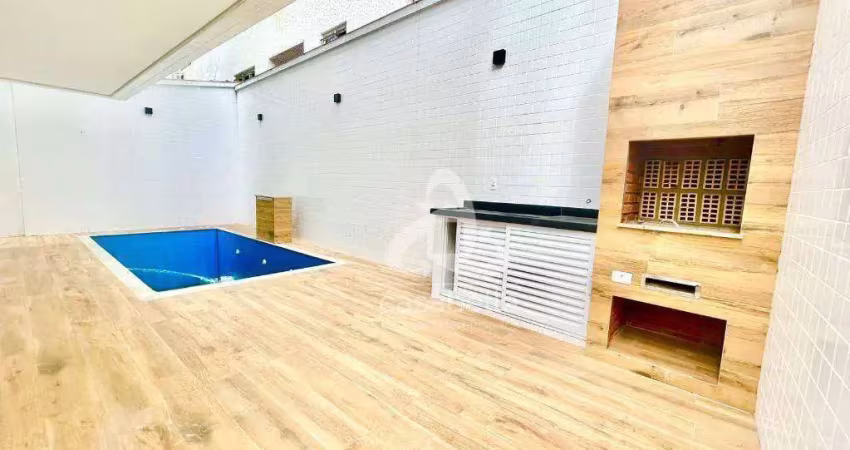 Casa com 3 dormitórios à venda, 125 m² por r$ 1.480.000,00 - ponta da praia - santos/sp
