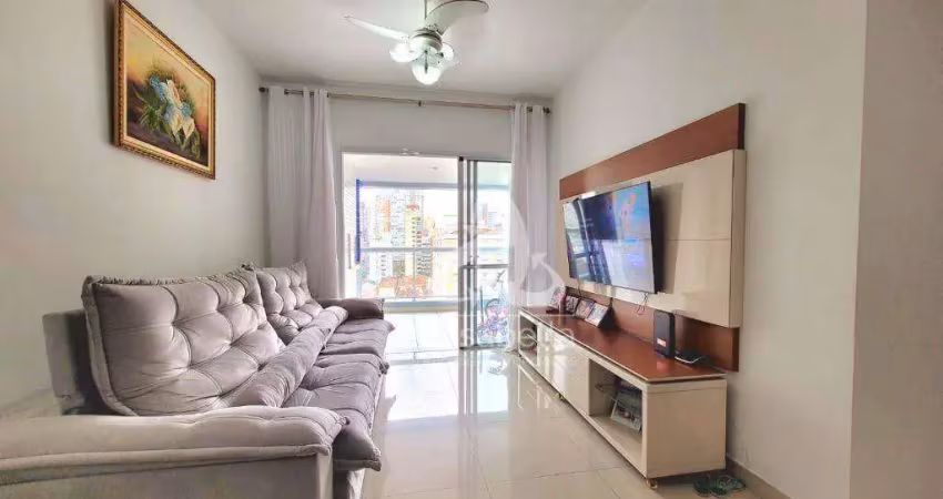 Apartamento com 3 dormitórios à venda, 114 m² por r$ 1.620.000,00 - pompéia - santos/sp