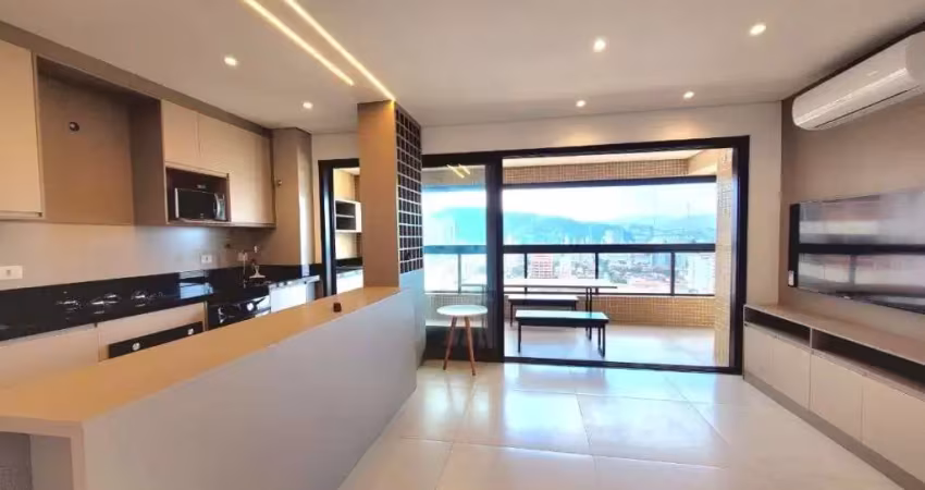 Apartamento com 2 dormitórios à venda, 74 m² por r$ 1.010.000,00 - josé menino - santos/sp
