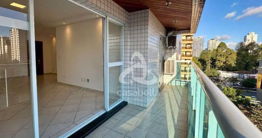 Apartamento com 3 dormitórios à venda, 114 m² por r$ 1.490.000,00 - embaré - santos/sp