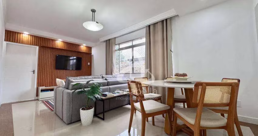 Apartamento com 3 dormitórios à venda, 140 m² por r$ 640.000,00 - ponta da praia - santos/sp