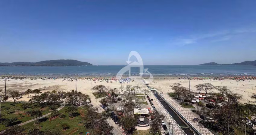 Apartamento com 3 dormitórios para alugar, 144 m² por r$ 10.501,08 - gonzaga - santos/sp