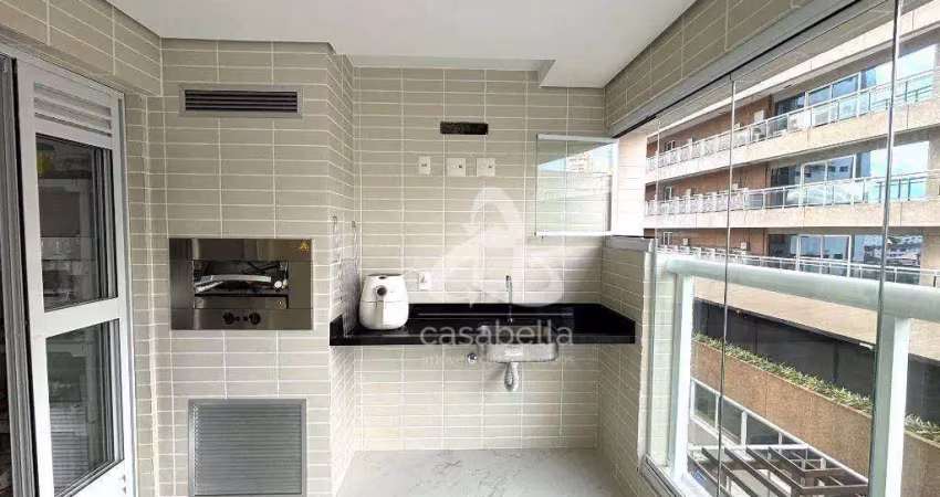 Apartamento com 3 dormitórios à venda, 102 m² por r$ 1.550.000,00 - gonzaga - santos/sp