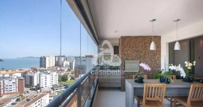 Apartamento com 2 dormitórios, 111 m² - venda por r$ 1.650.000,00 ou aluguel por r$ 9.950,00/mês - ponta da praia - santos/sp