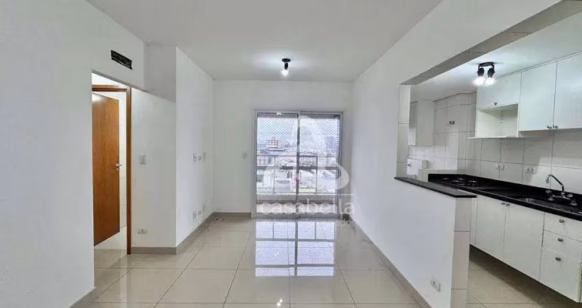 Apartamento com 2 dormitórios para alugar, 54 m² por r$ 5.202,00/mês - gonzaga - santos/sp