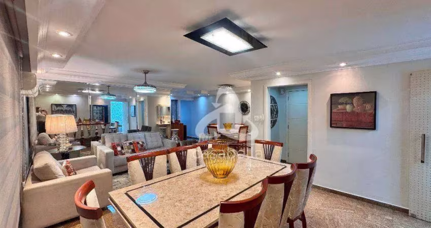 Apartamento com 3 dormitórios à venda, 170 m² por r$ 1.250.000,00 - ponta da praia - santos/sp