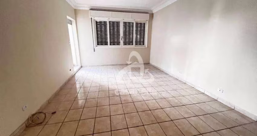Apartamento com 3 dormitórios à venda, 150 m² por r$ 620.000,00 - boqueirão - santos/sp