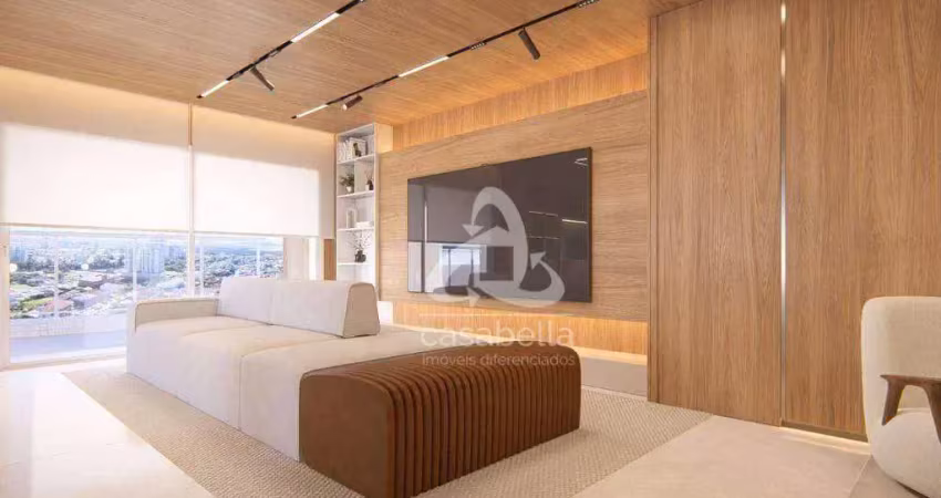 Apartamento com 3 dormitórios à venda, 320 m² por r$ 5.500.000,00 - ponta da praia - santos/sp