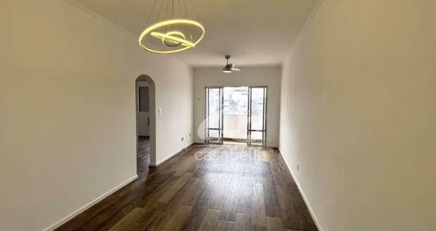 Apartamento com 2 dormitórios à venda, 96 m² por r$ 750.000,00 - campo grande - santos/sp
