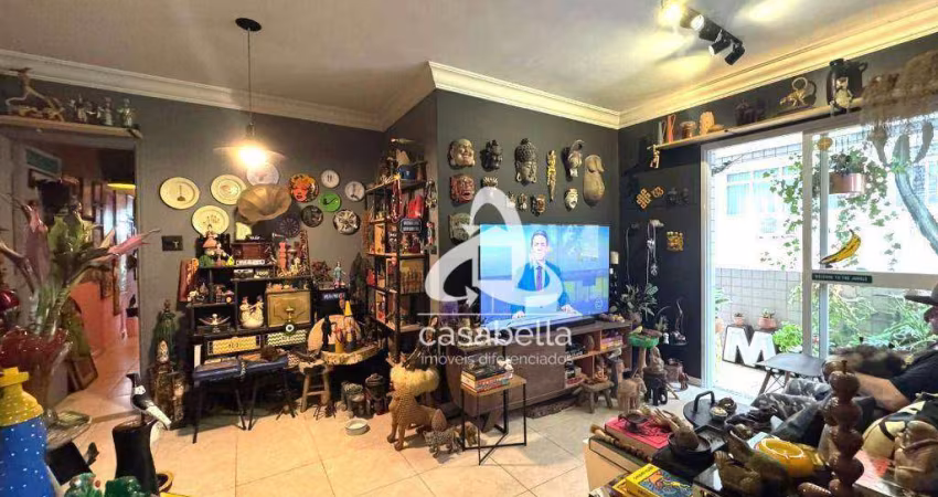 Apartamento com 3 dormitórios à venda, 97 m² por R$ 748.000,00 - Gonzaga - Santos/SP