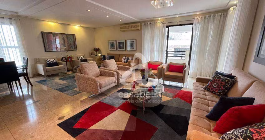 Apartamento com 4 dormitórios à venda, 246 m² por R$ 2.340.000,00 - Boqueirão - Santos/SP