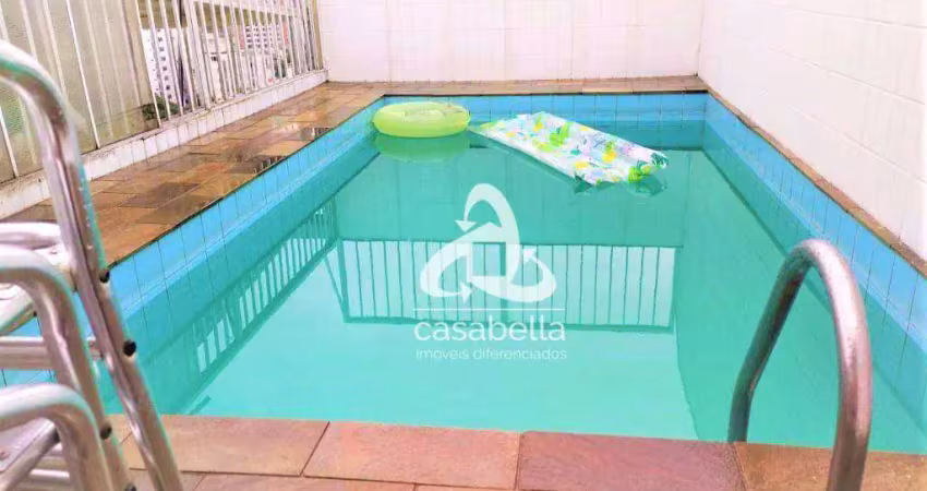 Cobertura com 4 dormitórios à venda, 305 m² por R$ 1.650.000,00 - Aparecida - Santos/SP