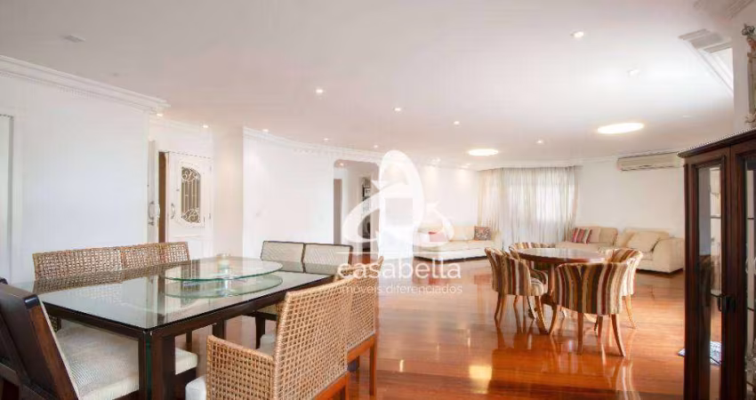 Apartamento com 4 dormitórios à venda, 409 m² por R$ 3.290.000,00 - Embaré - Santos/SP