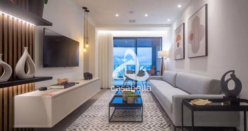 Apartamento com 2 dormitórios à venda, 83 m² por R$ 1.202.500,00 - Boqueirão - Santos/SP
