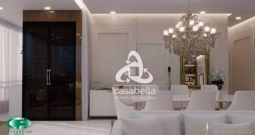 Apartamento com 4 dormitórios à venda, 295 m² por r$ 5.370.000,00 - ponta da praia - santos/sp