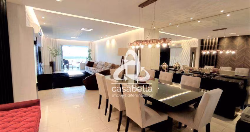 Apartamento com 3 dormitórios à venda, 218 m² por R$ 3.190.000,00 - Aparecida - Santos/SP