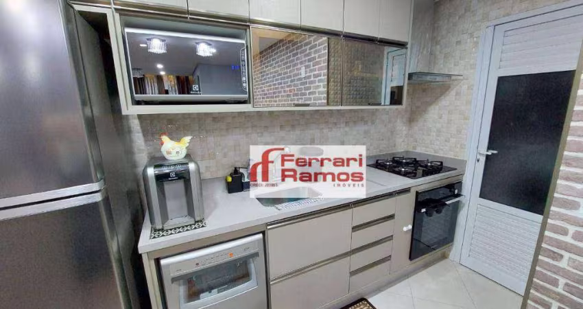 Apartamento com 3 dormitórios à venda, 79 m² por R$ 750.000,00 - Ponte Grande - Guarulhos/SP