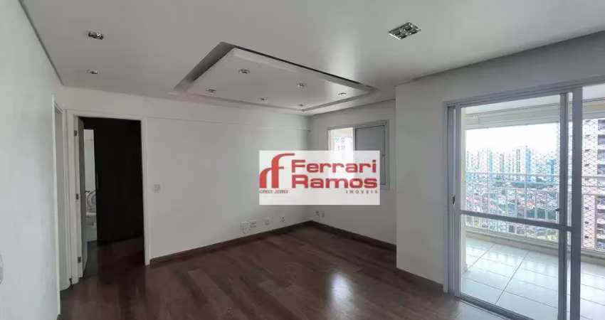 Apartamento com 2 dormitórios para alugar, 92 m² por R$ 5.289,00/mês - Vila Augusta - Guarulhos/SP