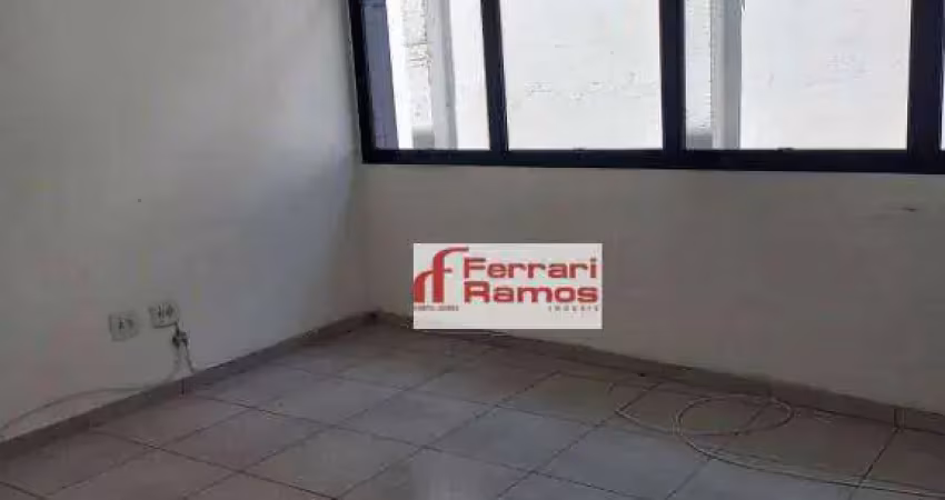 Sala para alugar, 40 m² por r$ 1.536,00/mês - ponte rasa - são paulo/sp