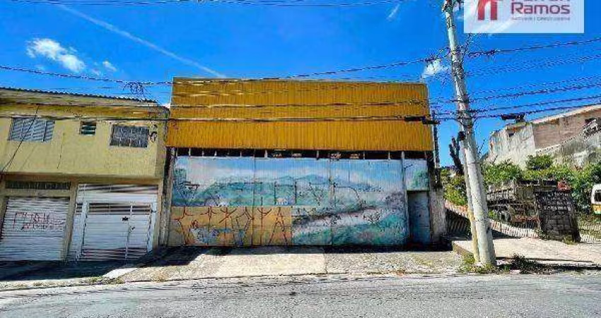 Galpão para alugar, 1300 m² por R$ 24.000,00/mês - Jardim São Domingos - Guarulhos/SP