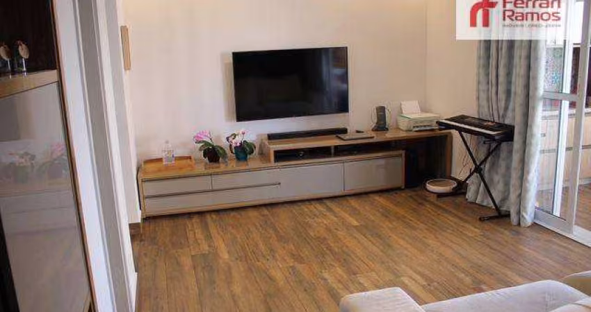 Apartamento com 3 dormitórios à venda, 100 m² por R$ 1.239.000,00 - Tatuapé - São Paulo/SP