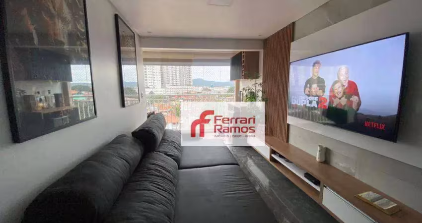 Apartamento com 3 dormitórios à venda, 77 m² por R$ 650.000,00 - Vila Rosália - Guarulhos/SP