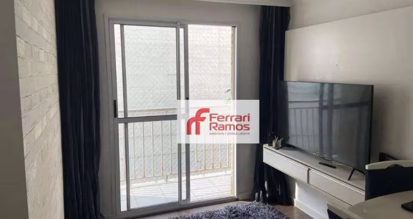 Apartamento com 2 dormitórios à venda, 50 m² por r$ 320.000,00 - jardim bela vista - guarulhos/sp
