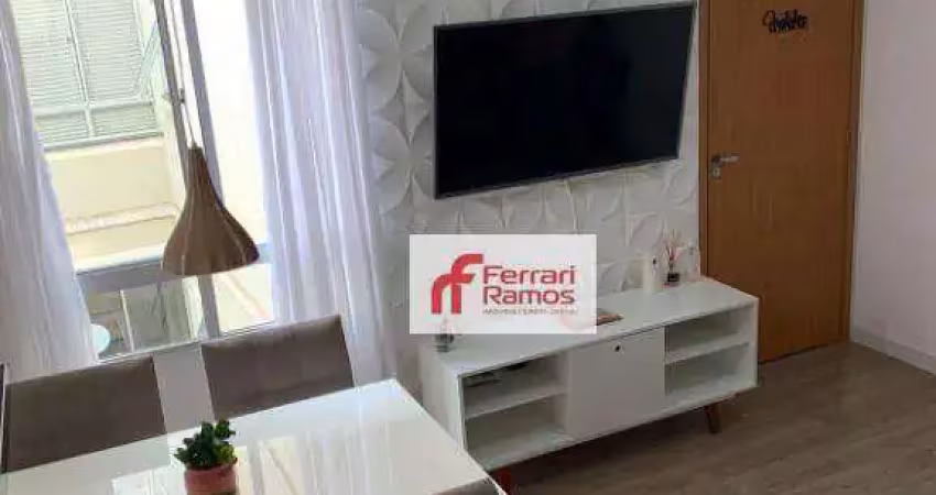Apartamento com 2 dormitórios à venda, 42 m² por r$ 210.000,00 - água chata - guarulhos/sp