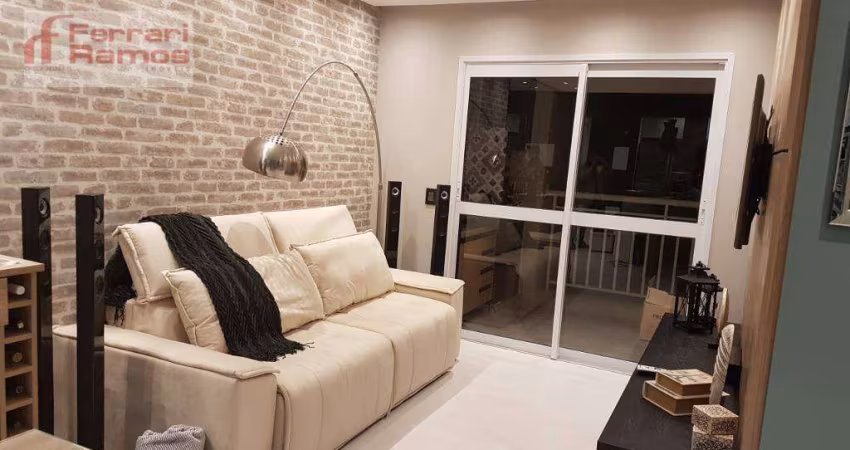 Apartamento com 3 dormitórios à venda, 82 m² por R$ 879.000,00 - Vila Augusta - Guarulhos/SP