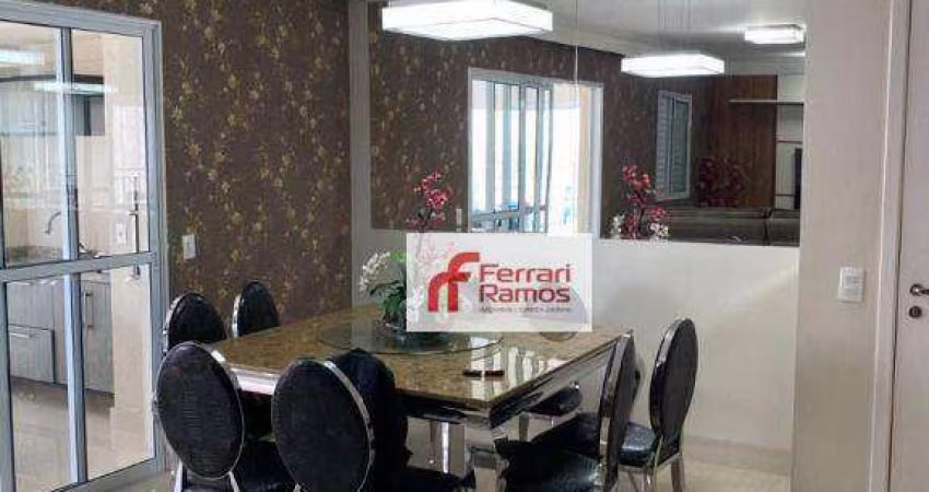 Apartamento com 3 dormitórios à venda, 110 m² por R$ 1.169.000,00 - Vila Augusta - Guarulhos/SP