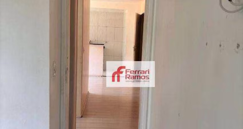 Apartamento com 2 dormitórios à venda, 48 m² por R$ 187.000,00 - Bonsucesso - Guarulhos/SP