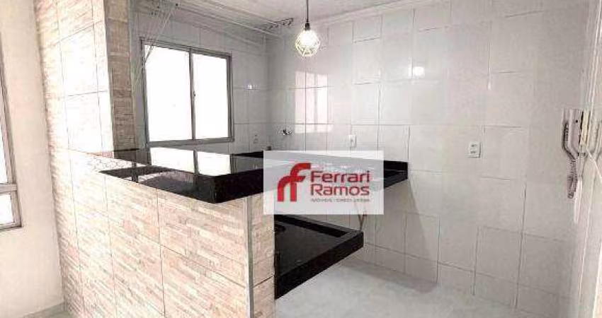 Apartamento com 2 dormitórios à venda, 41 m² por R$ 229.000,00 - Água Chata - Guarulhos/SP