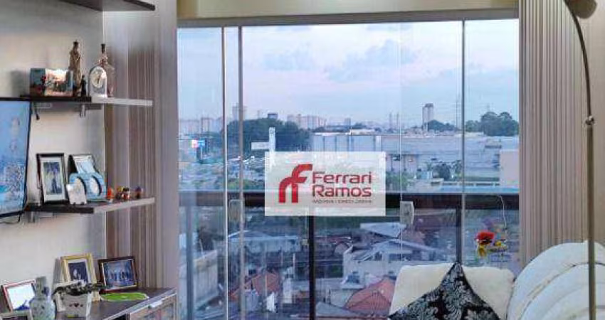 Apartamento com 3 dormitórios à venda, 82 m² por R$ 620.000,00 - Vila Augusta - Guarulhos/SP