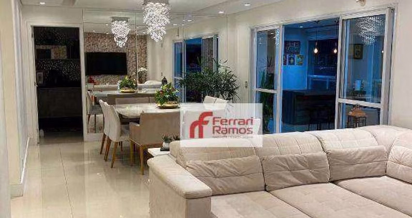 Apartamento com 3 dormitórios à venda, 168 m² por R$ 2.200.000,00 - Bosque Maia - Guarulhos/SP