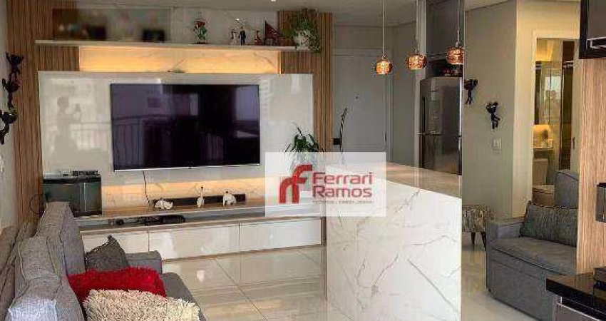Apartamento com 2 dormitórios à venda, 70 m² por R$ 775.000,00 - Vila Aricanduva - São Paulo/SP