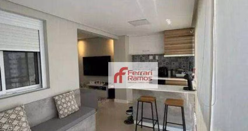 Apartamento com 2 dormitórios à venda, 68 m² por R$ 720.000,00 - Jardim Flor da Montanha - Guarulhos/SP