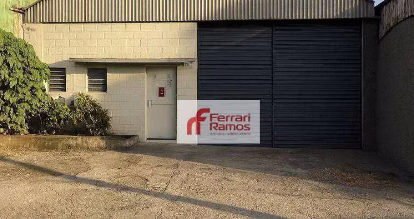 Galpão para alugar, 500 m² por R$ 10.000,00/mês - Ponte Grande - Guarulhos/SP