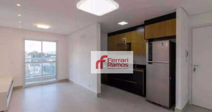 Apartamento com 3 dormitórios para alugar, 69 m² por R$ 6.332/mês (pacote) - Vila Galvão - Guarulhos/SP