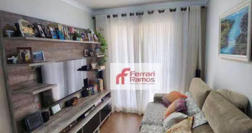 Apartamento com 2 dormitórios à venda, 62 m² por r$ 440.000,00 - vila rosália - guarulhos/sp