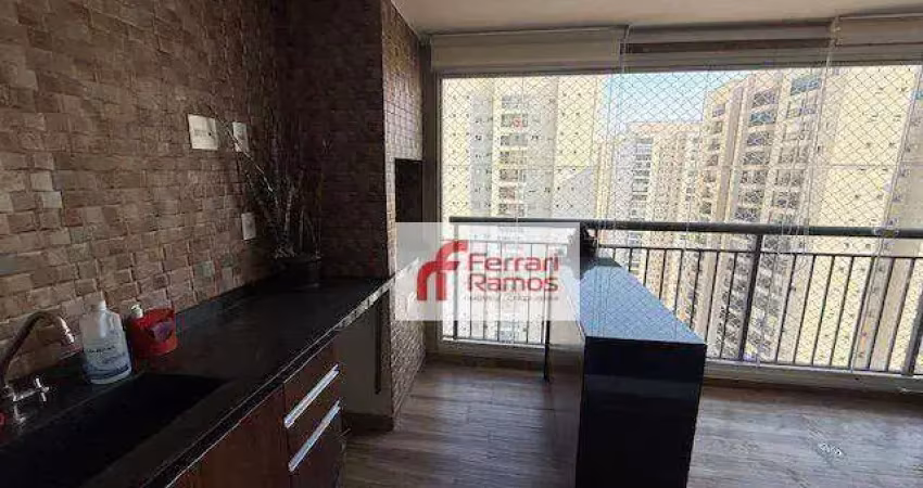 Apartamento com 3 dormitórios à venda, 83 m² por r$ 829.000,00 - jardim flor da montanha - guarulhos/sp